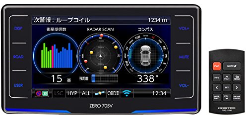 Amazon.co.jp: コムテック GPS液晶レーダー探知機 ZERO 705V